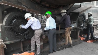 500TPD S.I. KILN ALIGNMENT WORK AT VGL, SILTARA - RAIPUR (C.G.) INDIA